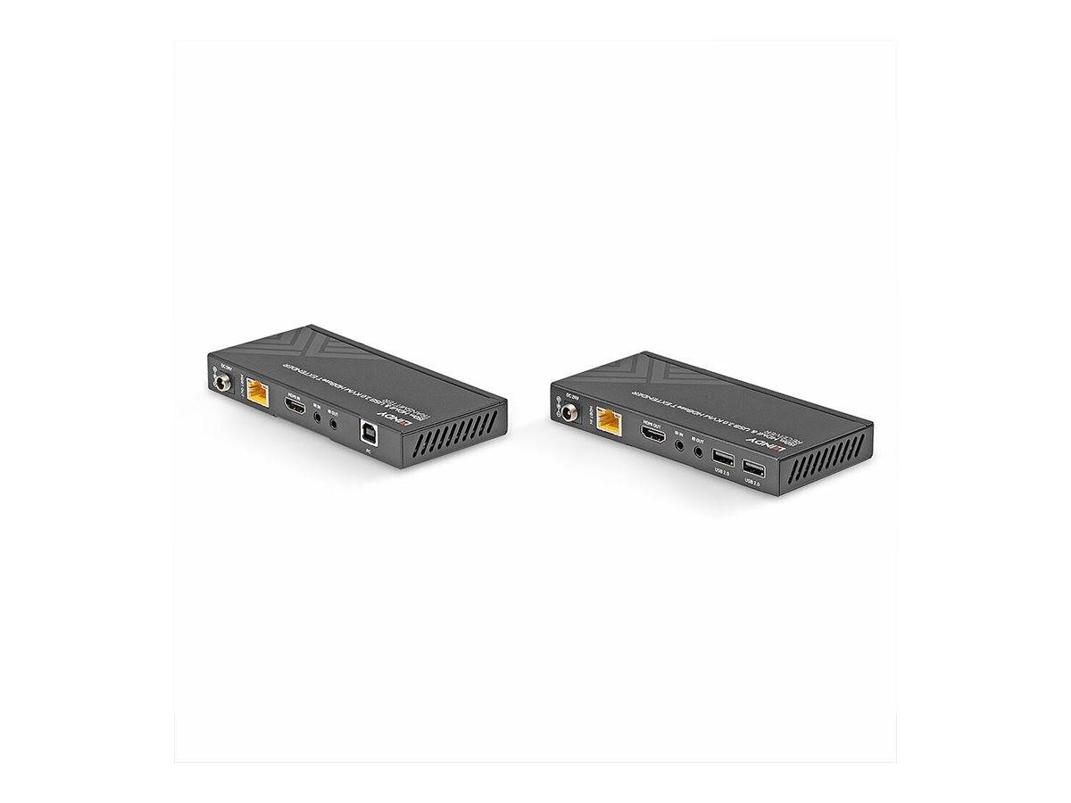 Lindy Sender und Empfänger - KVM / Audio / USB / Infrarot / Netzwerk-Extender