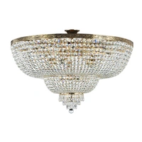 Maytoni Moderne Kronleuchter Palace 18xE27 excl. in Gold aus Metall 60 W für Küche, Schlafzimmer, Wohnzimmer, Esszimmer, Lobby Maytoni Moderne Kronleuchter Palace 18xE27 excl. in Gold aus Metall 60 W für Küche, Schlafzimmer, Wohnzimmer, Esszimmer, Lobby