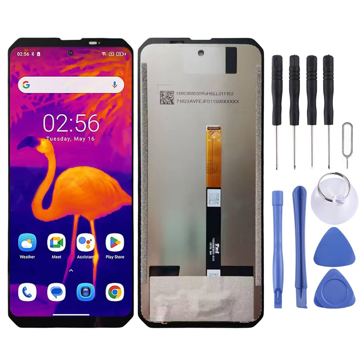 Für Blackview BV8900 LCD Screen und Digitizer Schwarz Touch Glas Display Ersatzteil