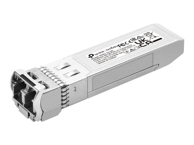 TP-LINK SM6110-SR - Omada 25GBase-SR SFP28 LC Transceiver - - 10 - - 10 - - 10 -... - Transceiver - 10 Gbps