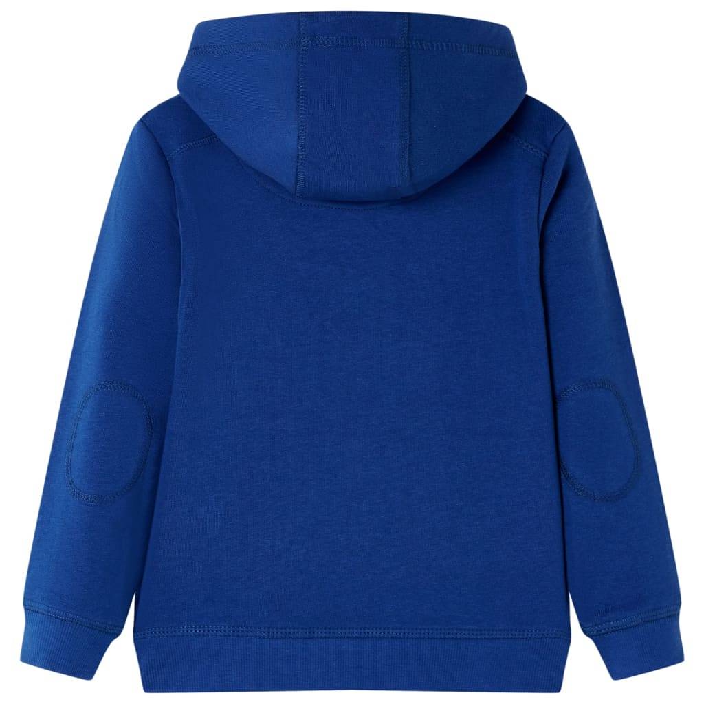 Kinder-Kapuzenpullover Dunkelblau 104