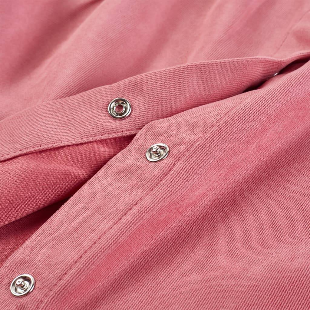 Kinderbluse mit Laternenärmeln Altrosa 104
