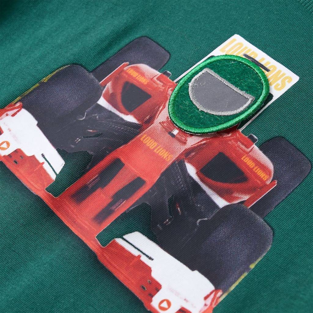 Kinder-Langarmshirt Grün 116
