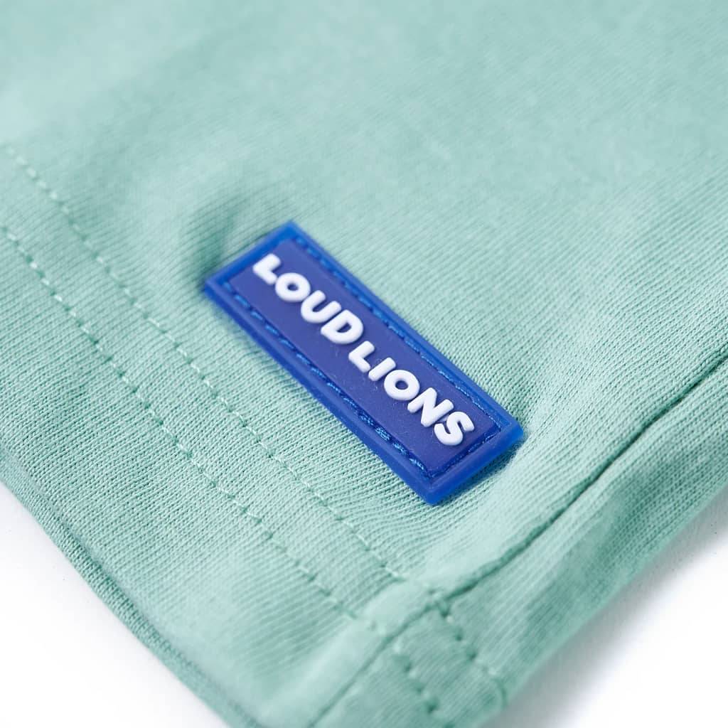 Kinder-T-Shirt Helles Khaki 128