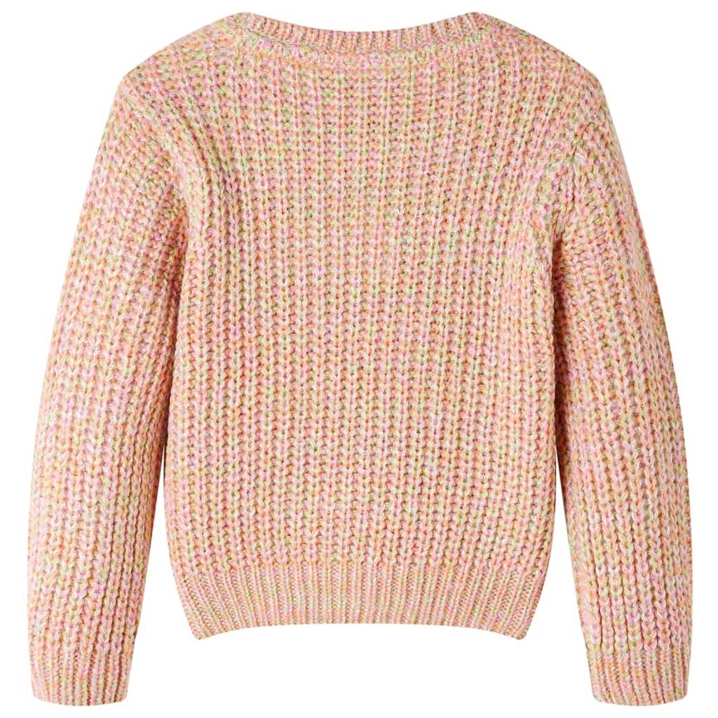 Kinderpullover Gestrickt Zartrosa 116