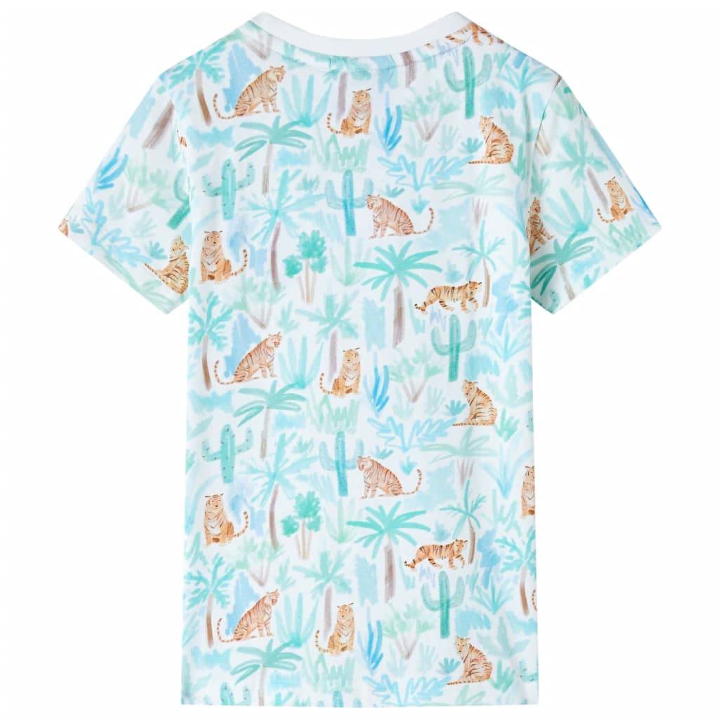 Kinder-T-Shirt Ecru 104