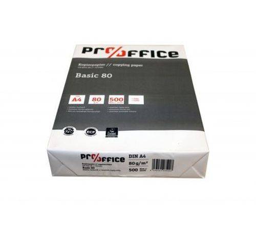 Kopierpapier A4, 80g/m², Umkarton mit 2500 Blatt (5x500 Blatt)