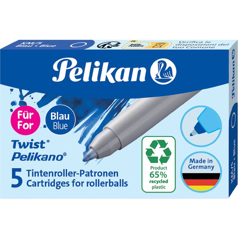 Pelikan Tintenroller-Patronen eco für Pelikano/Twist