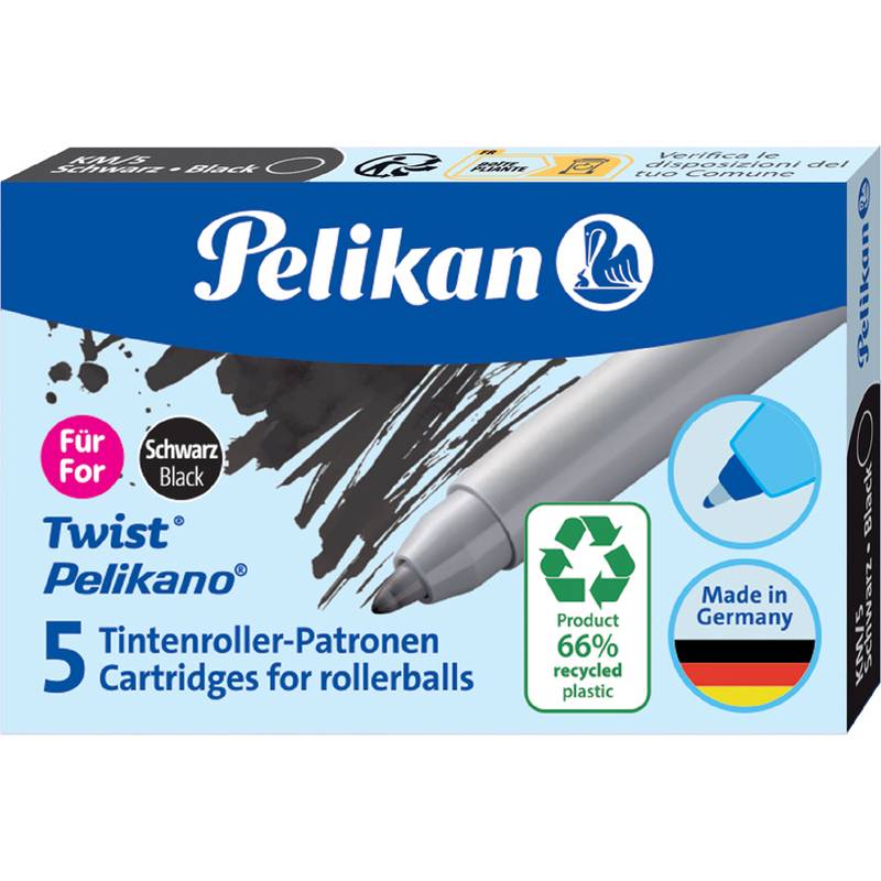Pelikan Tintenroller-Patronen eco für Pelikano/Twist