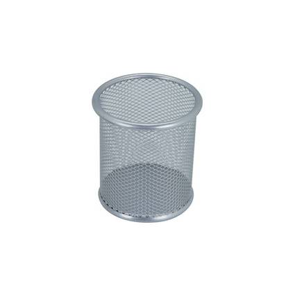 WESTCOTT Stifteköcher, aus Drahtmetall, silber