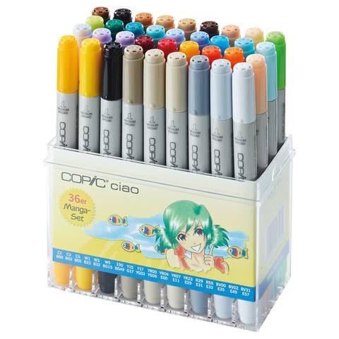 Copic Ciao 36er Manga-Set