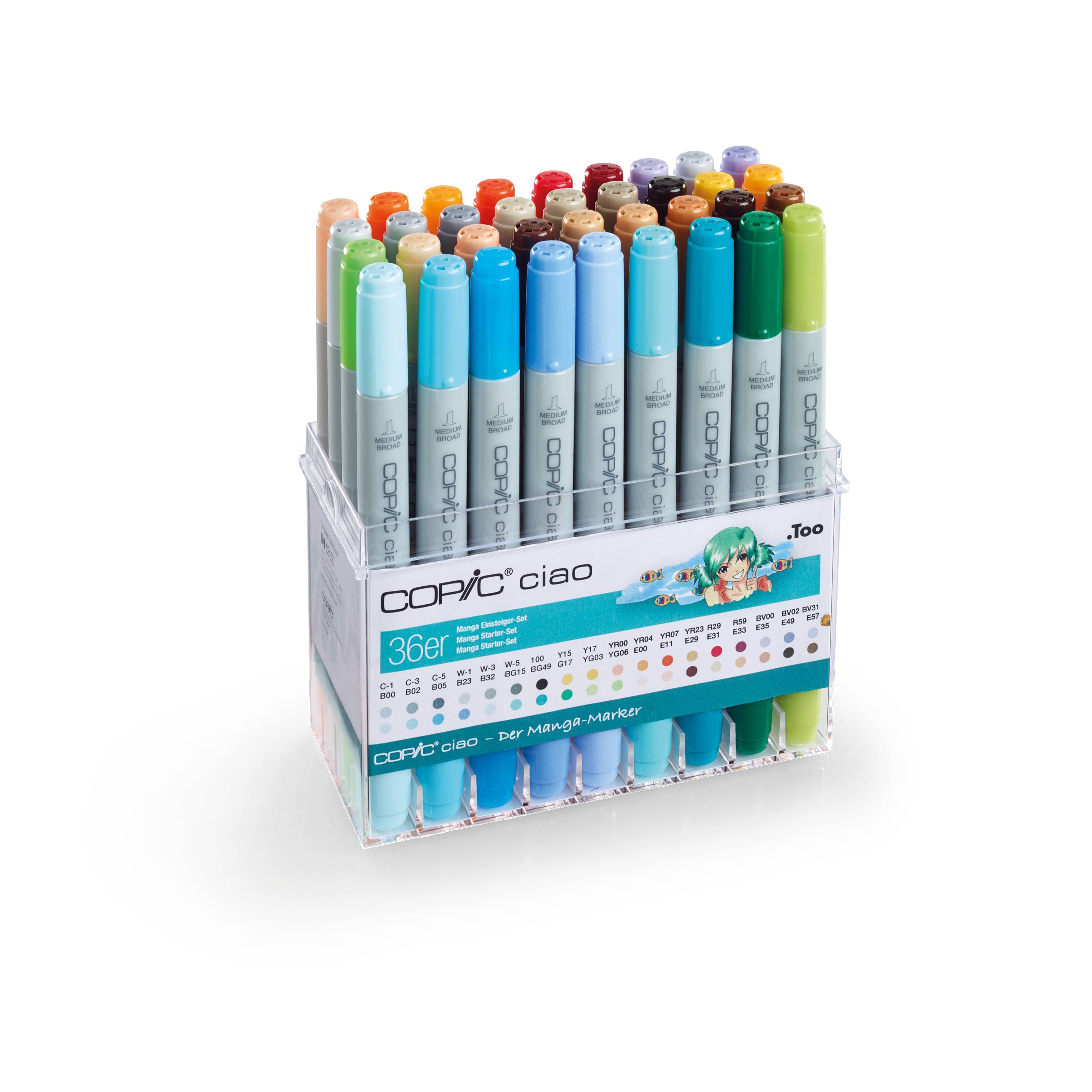 Copic Ciao 36er Manga-Set