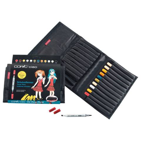 Copic Ciao 12er Set Schuluniformen im Wallet