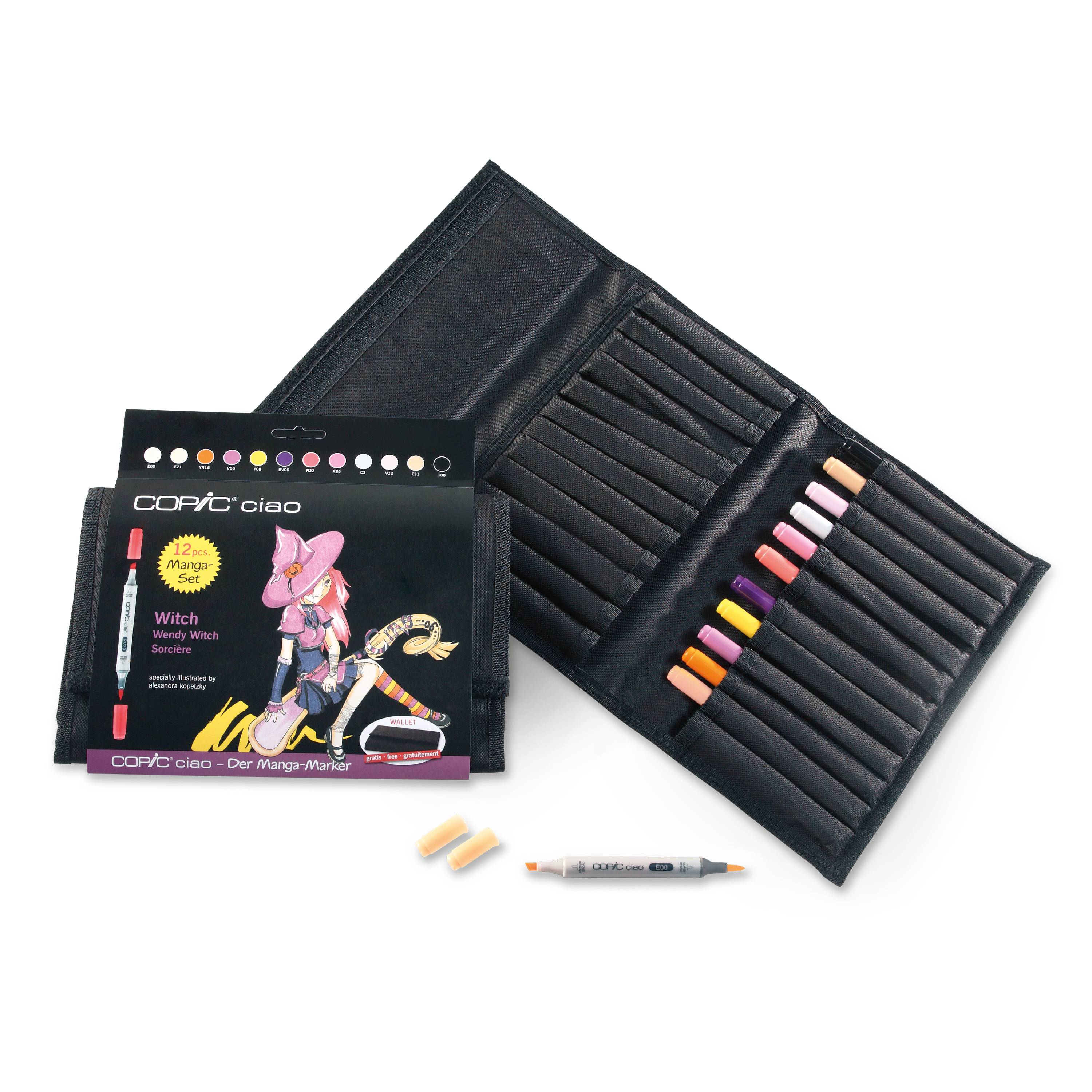 Copic Ciao 12er Set Schuluniformen im Wallet