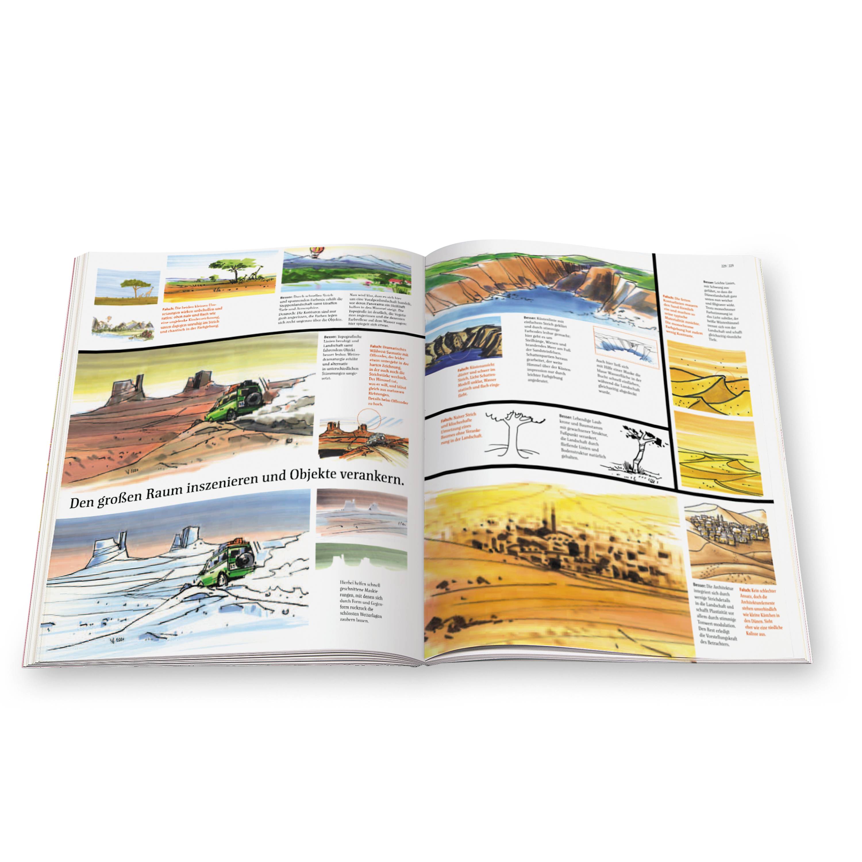 Copic Buch Ideen visualisieren