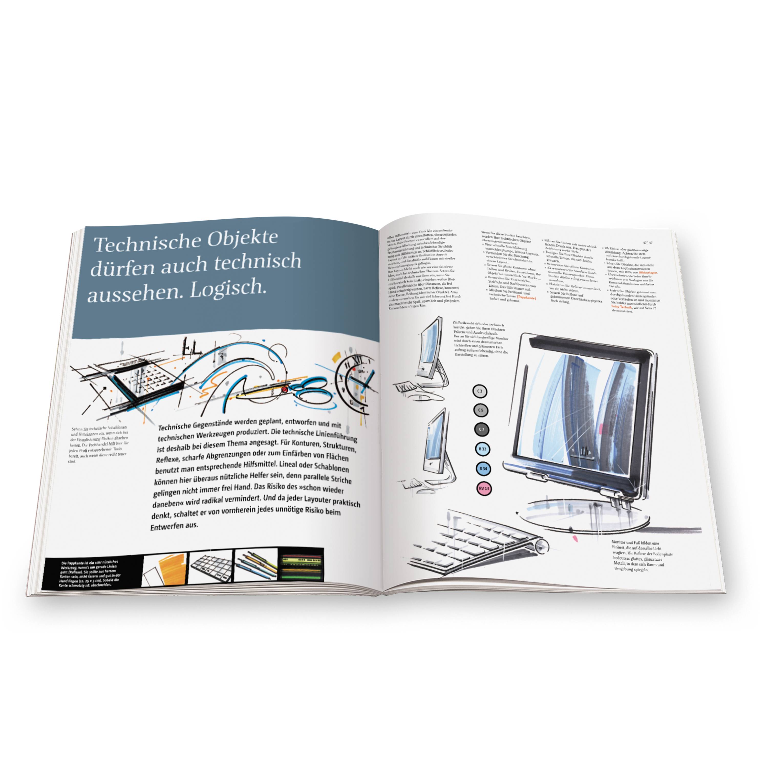 Copic Buch Ideen visualisieren