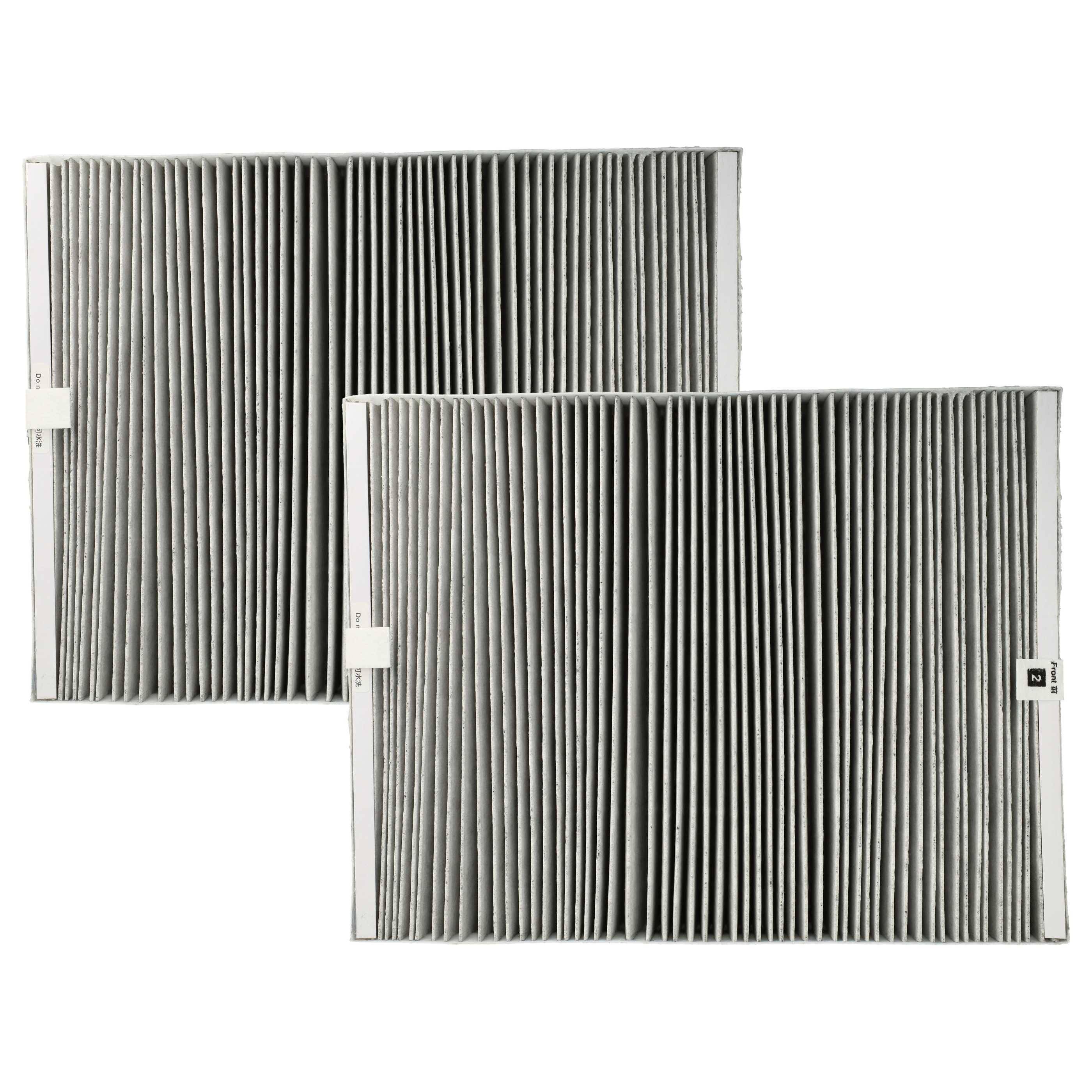 vhbw 2x Luftilter Ersatz für Philips AC4147/10 für Luftreiniger - Kombifilter HEPA + Aktivkohle