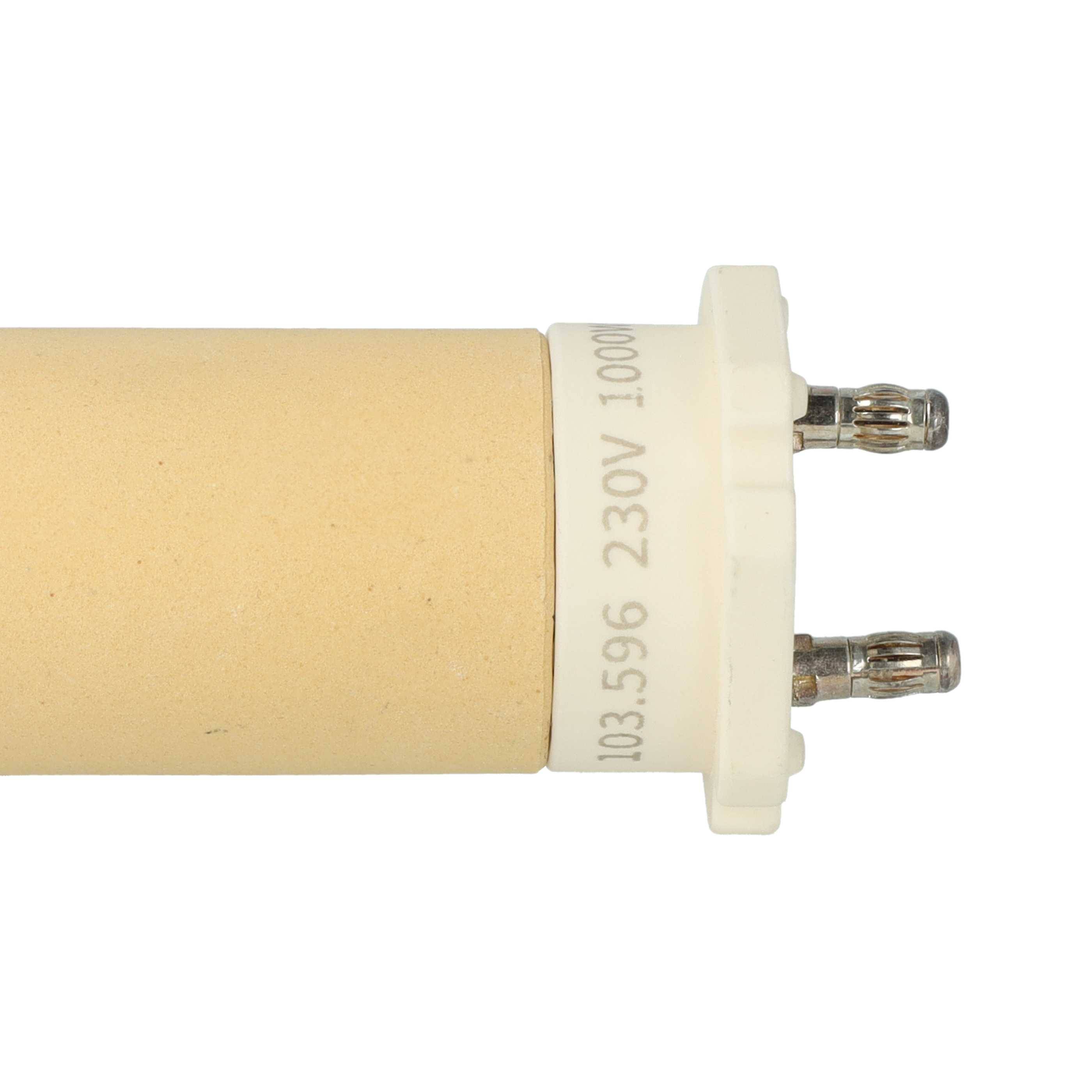 vhbw 5x Heizelement Ersatz für Leister 103.596 für Heißluftschweißpistole - 1000 W, Keramik Heizkern, 3 x 3 cm