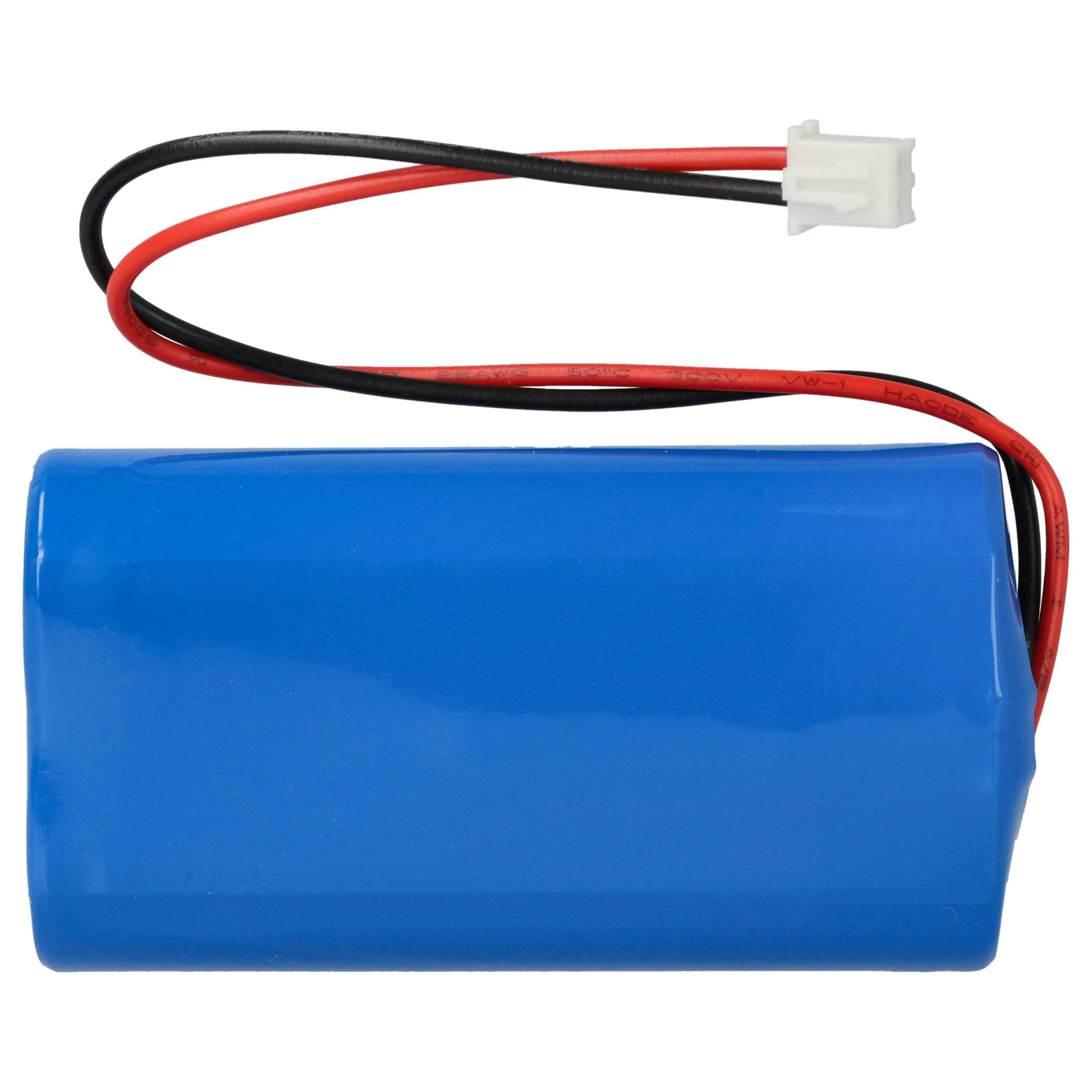 vhbw 5x Akku kompatibel mit Zafferano Dama Pro, Dama, Ofelia Pro, Ofelia Tischlampe, Nachttischlampe (4400 mAh, 3,7 V, Li-Ion)