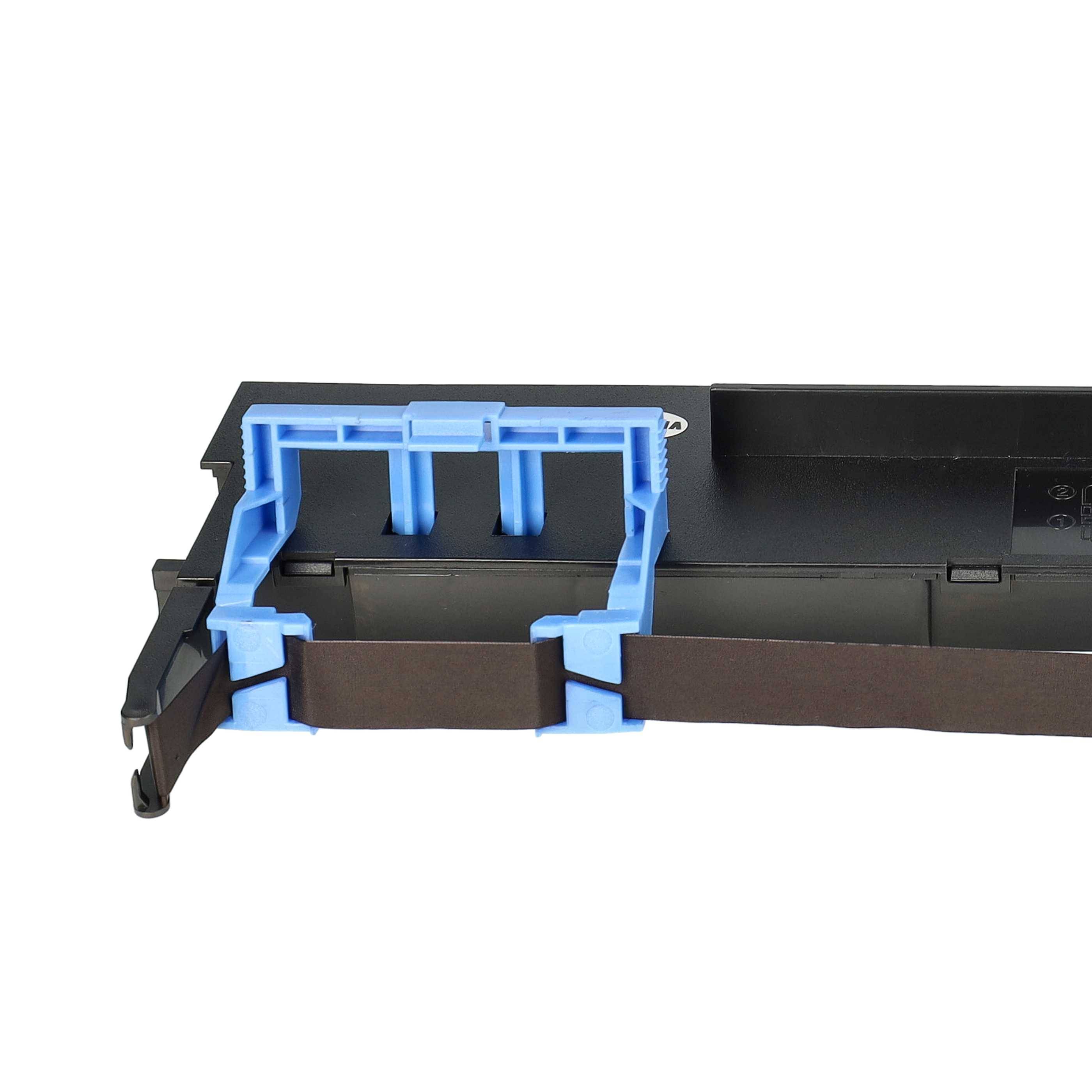 vhbw 10x Farbband Schriftband Ersatz für Tally 099001 für Nadeldrucker, Bondrucker - Schwarz