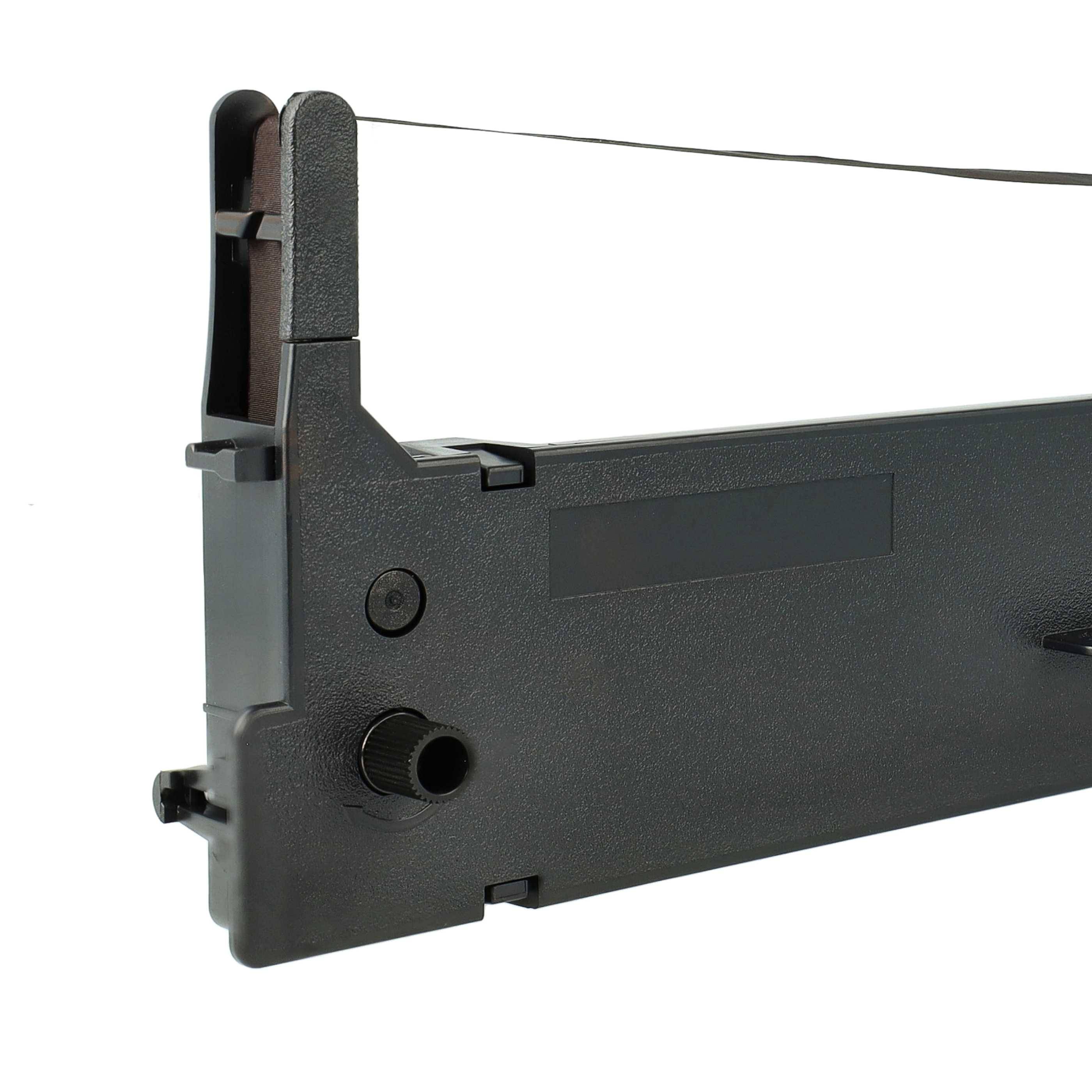 vhbw 10x Farbband Schriftband Ersatz für Tally 99031 für Nadeldrucker, Bondrucker - Schwarz