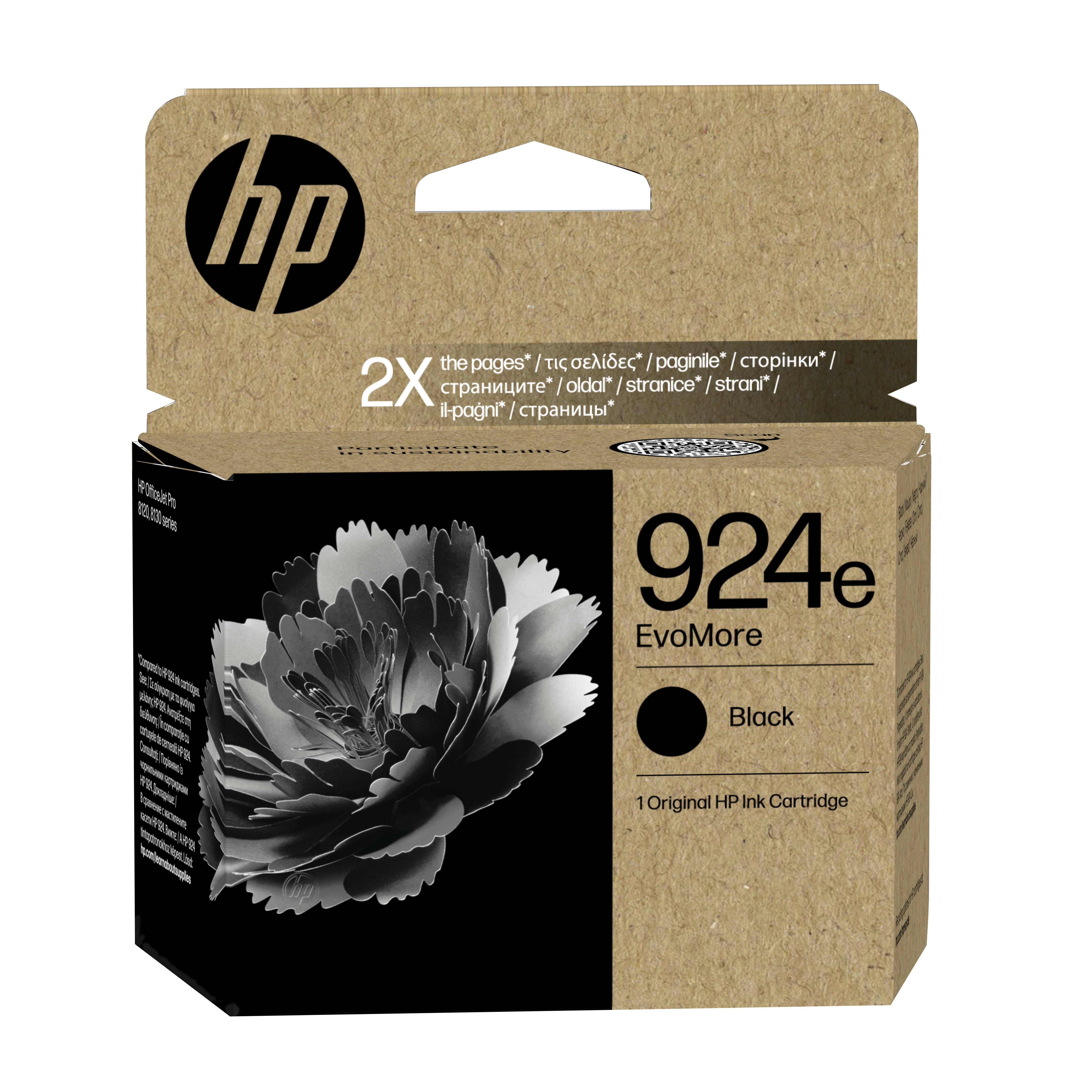 HP 924e EvoMore - Schwarz - original - Tintenpatrone