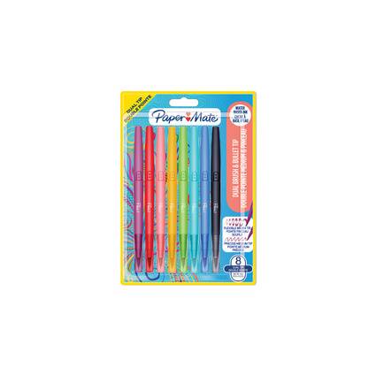 Paper:Mate Doppelfasermaler FLAIR Dual Brush, 8er Blister