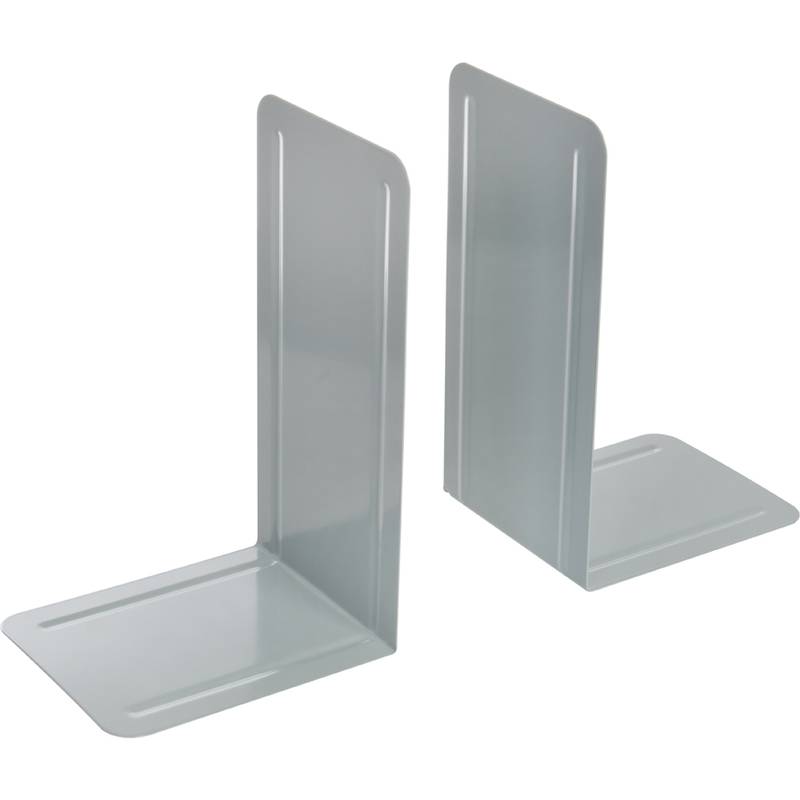 WESTCOTT Buchstütze, (B)127 x (T)145 x (H)240 mm, lichtgrau