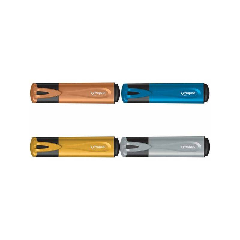 Maped Textmarker GLITTER METAL, blau