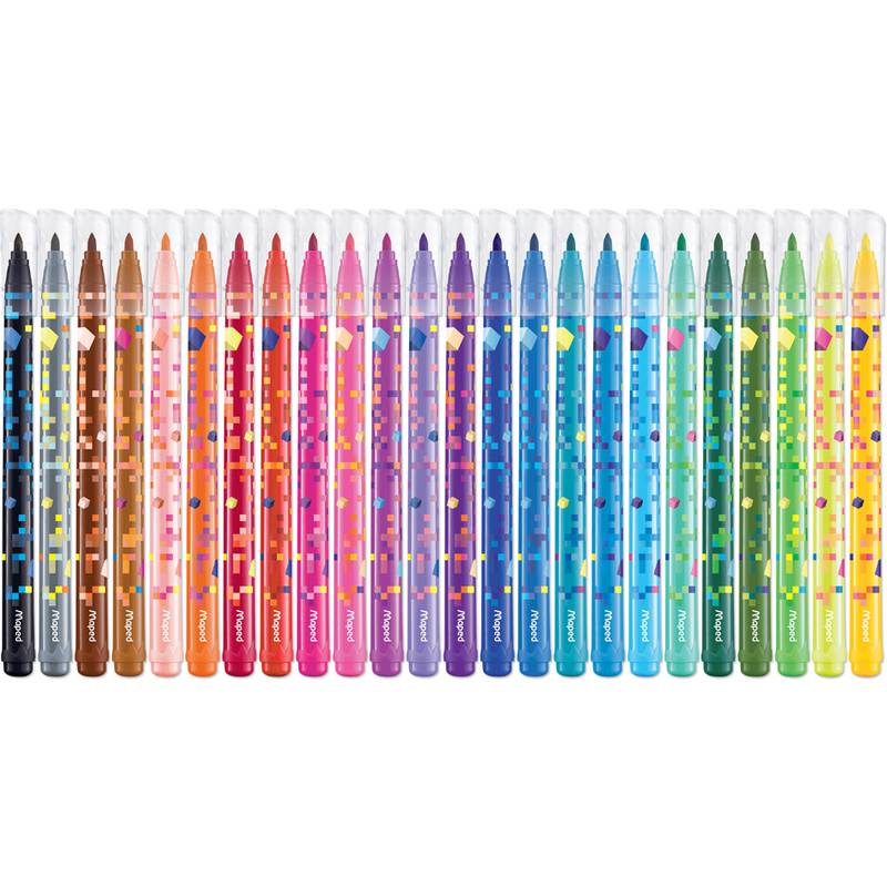 Maped Fasermaler PIXEL PARTY, 24er Kartonetui