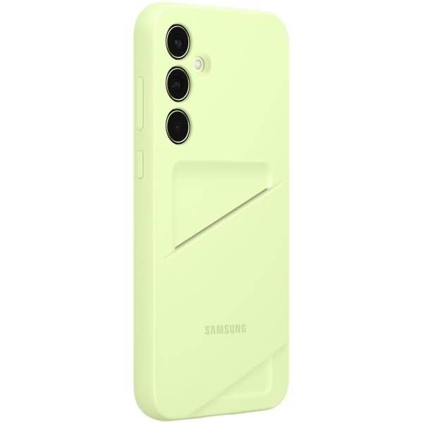 Samsung Card Slot Case für Galaxy A35, Lime