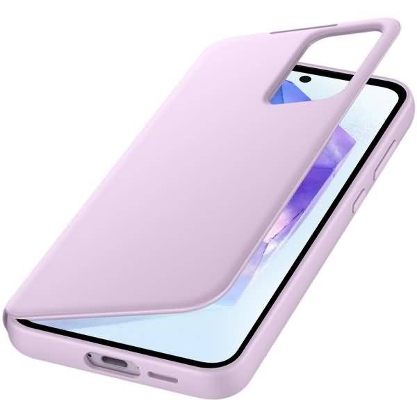 Samsung Smart View Wallet Case für Galaxy A55, Lavender
