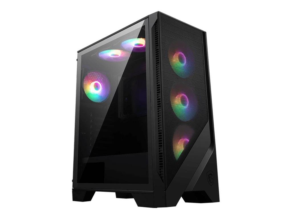MSI MAG FORGE 120A AIRFLOW - Mid tower - ATX - Seitenteil mit Fenster (gehärtetes Glas)