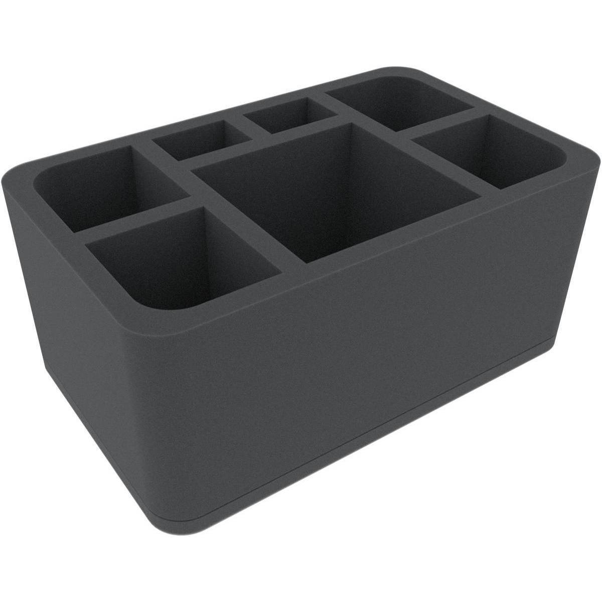HSMEME120BO - 120 mm Half-Size Schaumstoffeinlage mit 7 Fächern