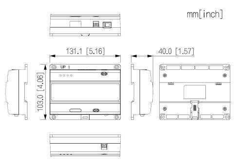 Dahua - VTNS1001B-2 - 2 Draht Switch - Intercom, - 2 Draht Switch - max. 2x Intercom und 4x Monitore