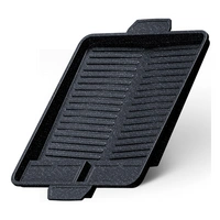 EVOCAMP Grillplatte Aufsatz für Gaskocher eckig 38x26 cm, antihaftbeschichtete Grillpfanne für Campingkocher, Grillschale, Grillmatte BBQ, Camping EVOCAMP Grillplatte Aufsatz für Gaskocher eckig 38x26 cm, antihaftbeschichtete Grillpfanne für Campingkocher, Grillschale, Grillmatte BBQ, Camping
