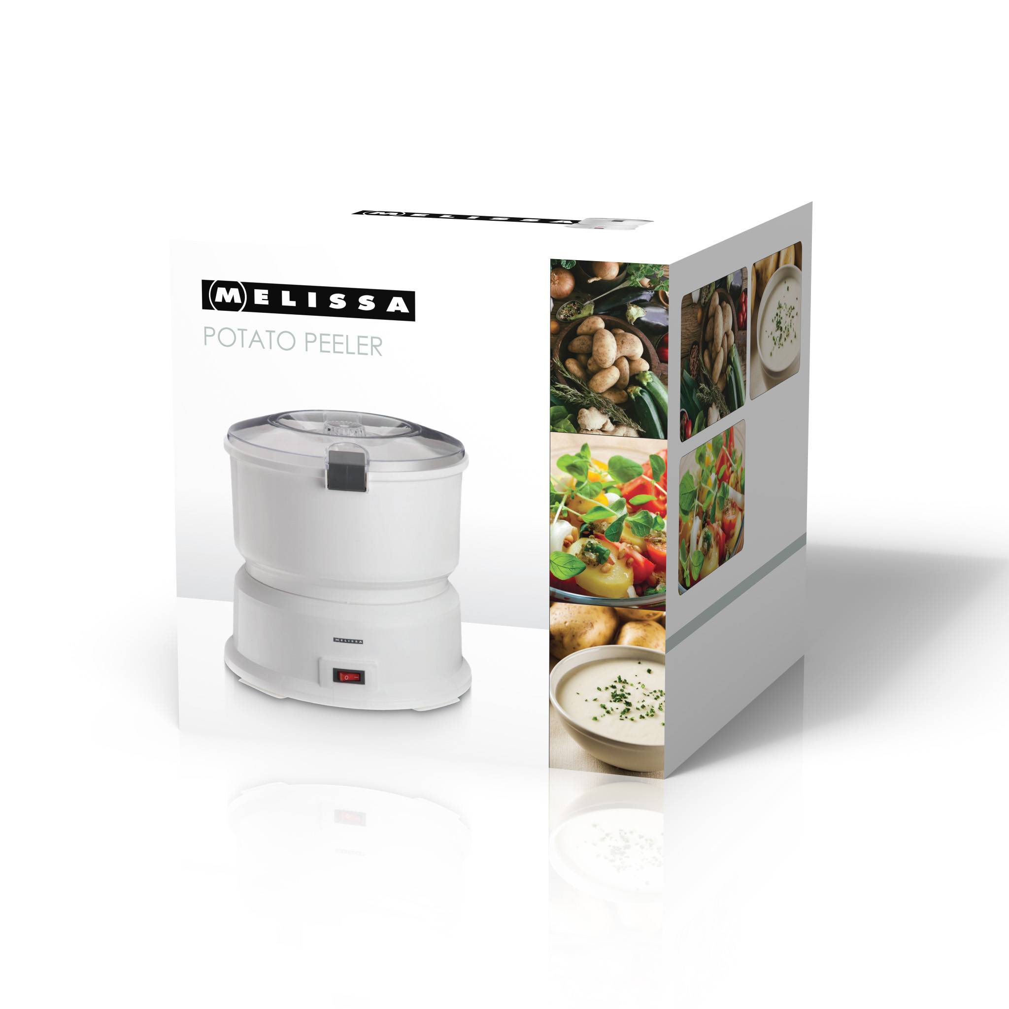 Lernen Sie Ihren neuen besten Freund in der Küche kennen: den Melissa 16220009, einen elektrischen Kartoffelschäler, der Ihr Leben ein wenig leicht