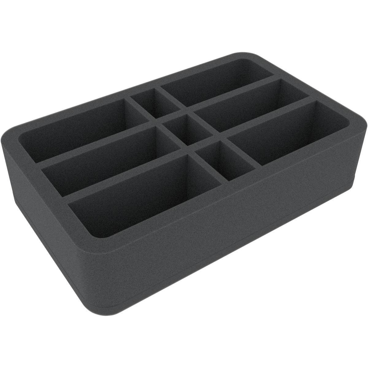 HSBI065BO - 65 mm Half-Size Schaumstoffeinlage mit 9 Fächern