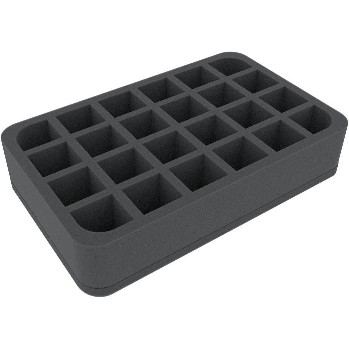 HSCS055BO - 55 mm Half-Size Schaumstoffeinlage mit 24 Fächern