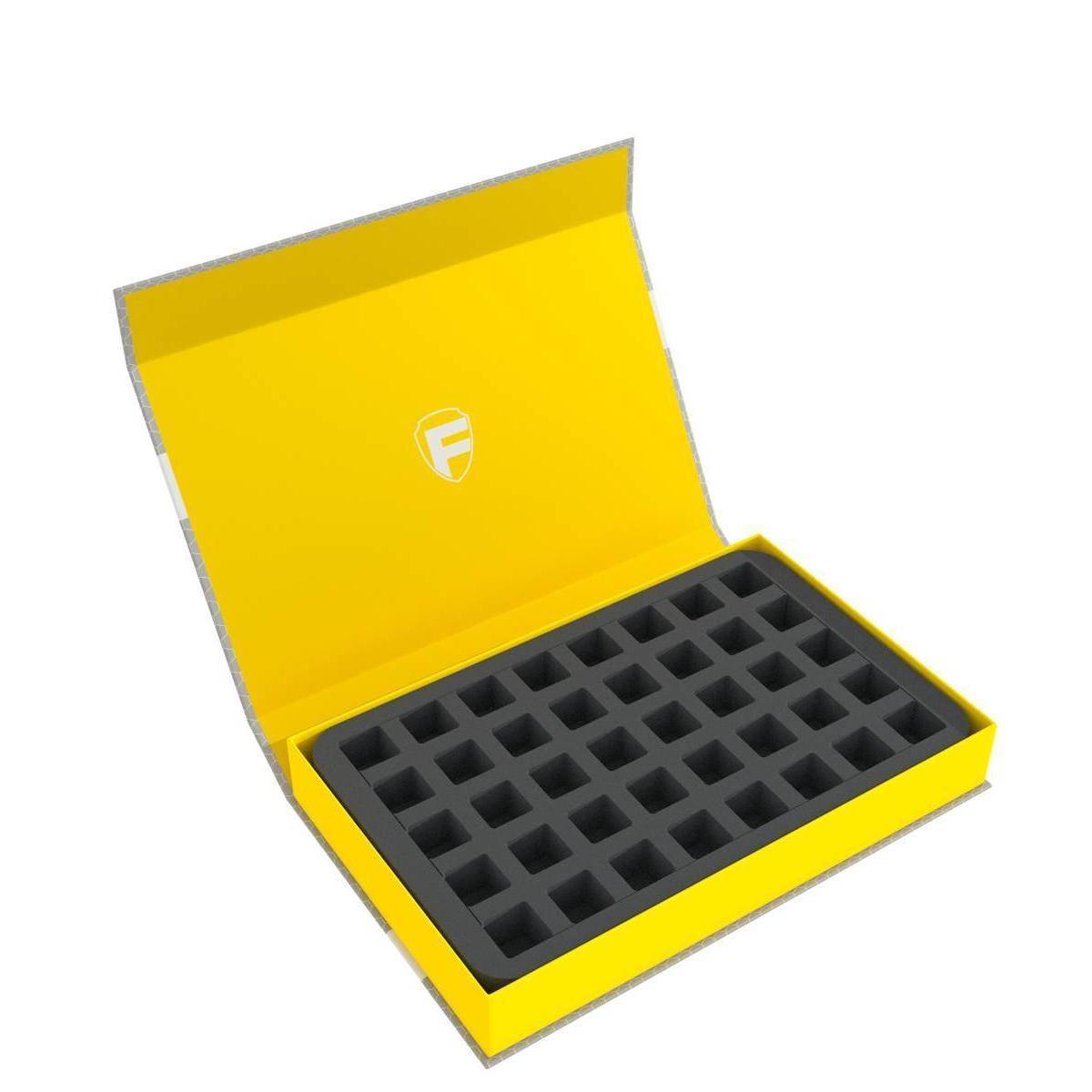 HSMB040P19 - Magnetbox gelb für Star Wars: Destiny mit Würfel-Tray