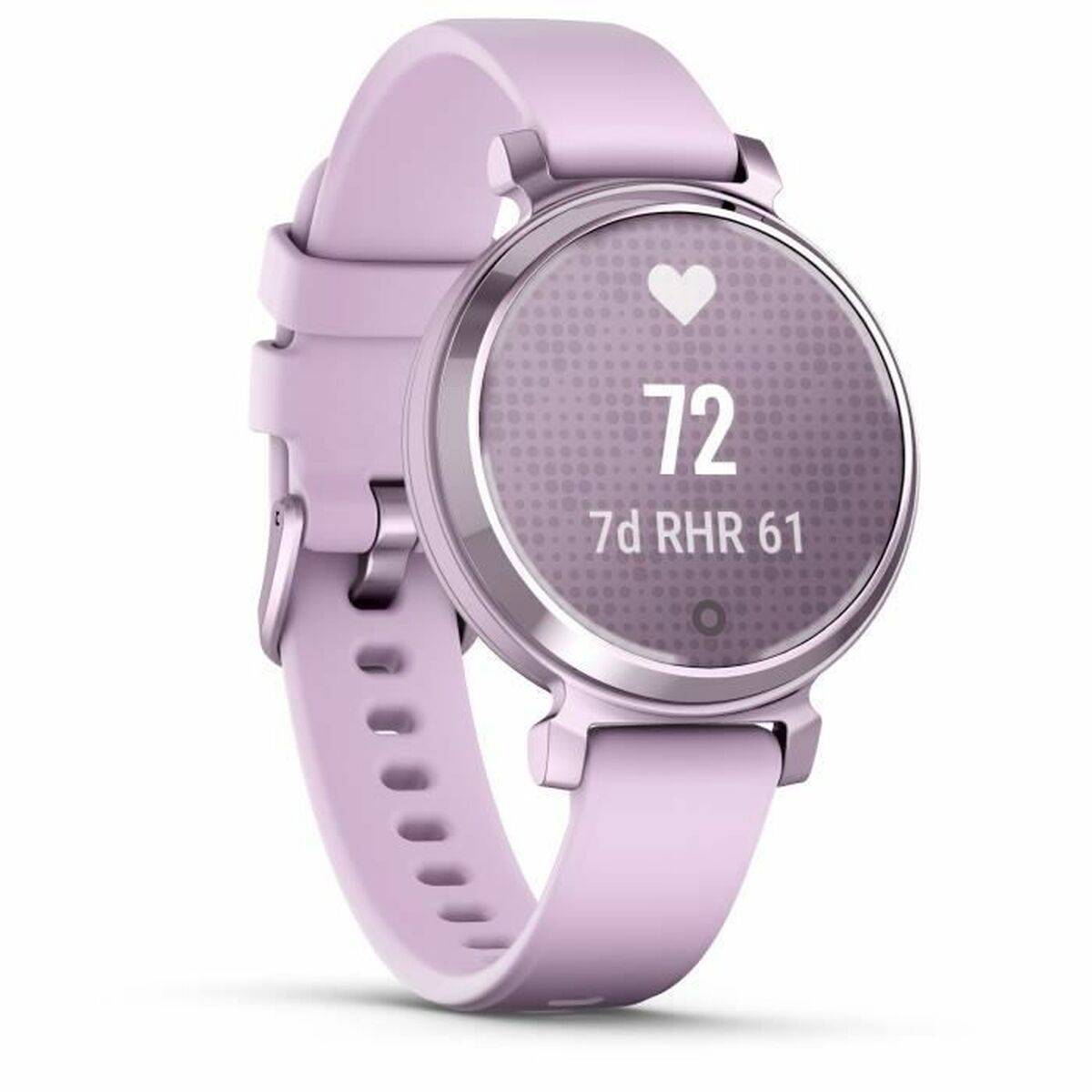 Garmin Lily 2 - Metallic lilac - intelligente Uhr mit Band - Silikon - Flieder -