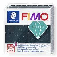 Modelliermasse Fimo effect schwarz grani