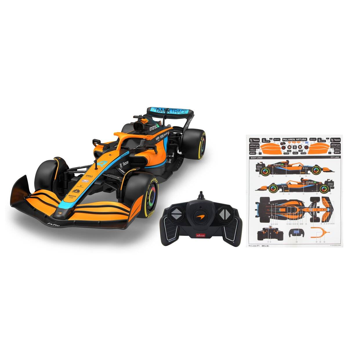 Jamara McLaren MCL36 1:18 orange 2,4GHz