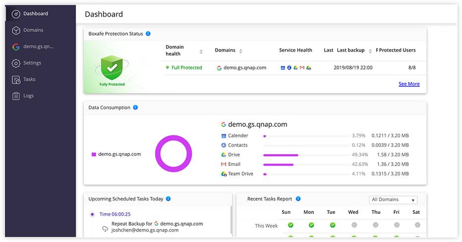 QNAP Boxafe for Google Workspace - Abonnement-Lizenz (1 Jahr)