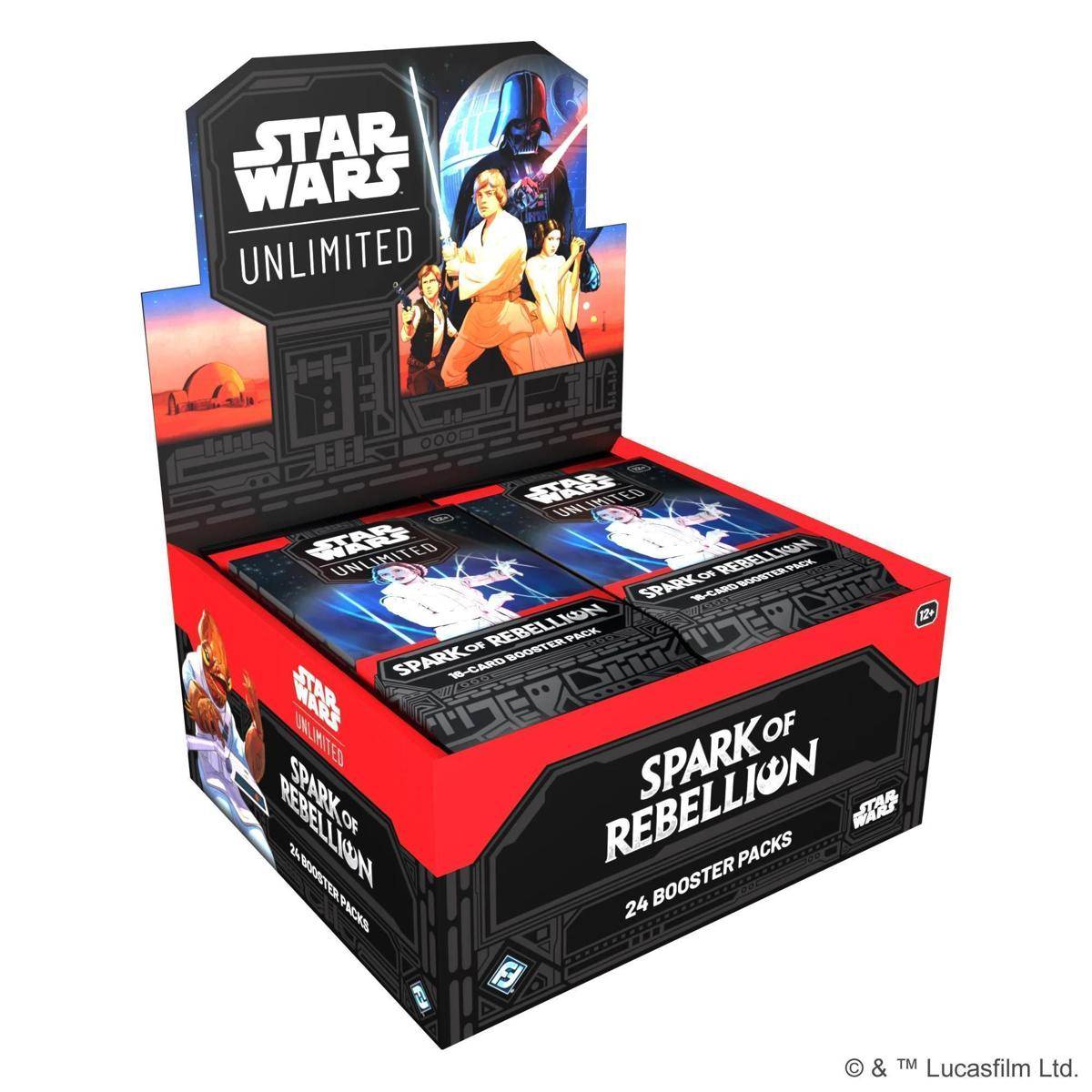 FFGE3701 - Star Wars: Unlimited  Spark of Rebellion (Booster-Display) EN