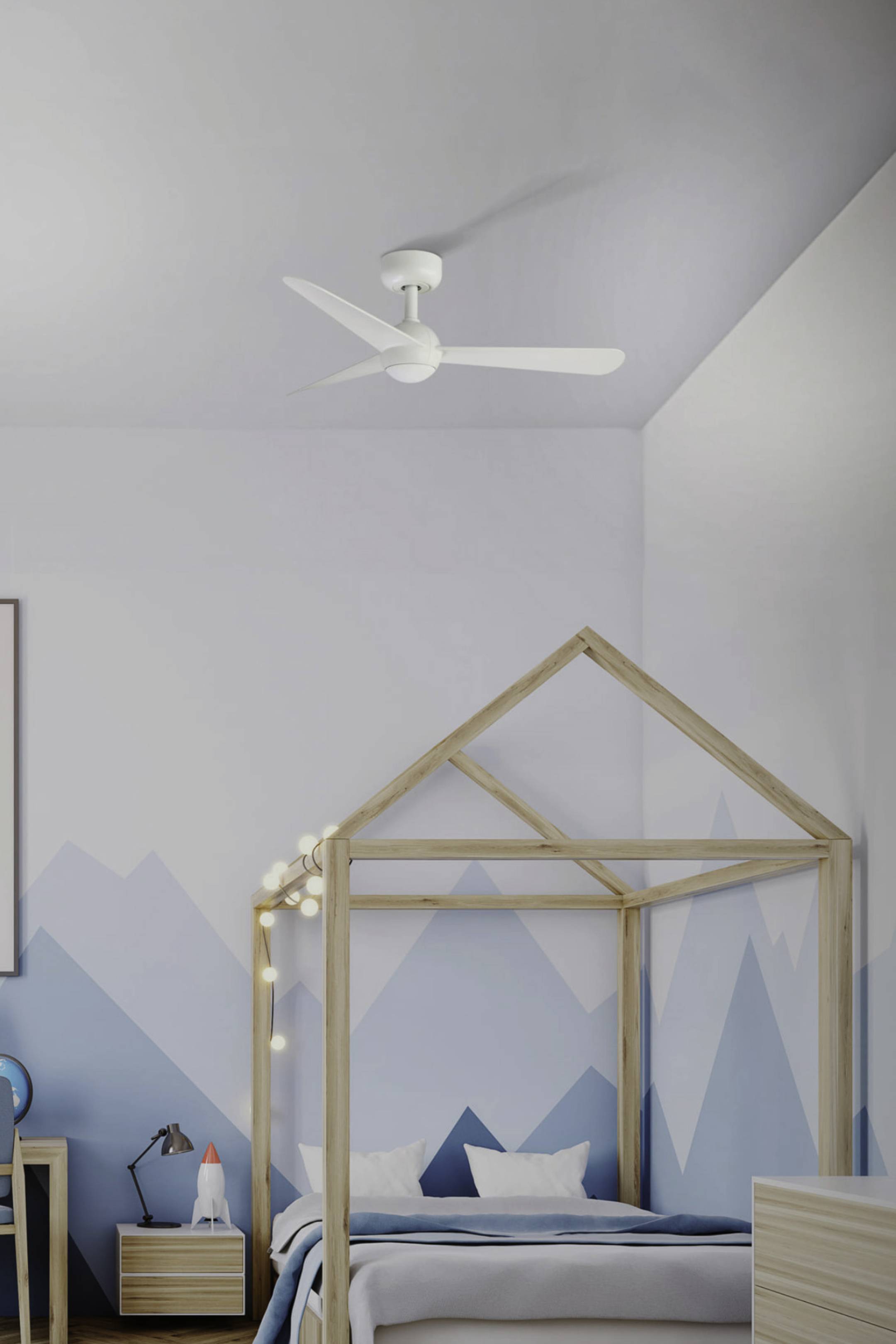 DC Deckenventilator Sfera S Weiß