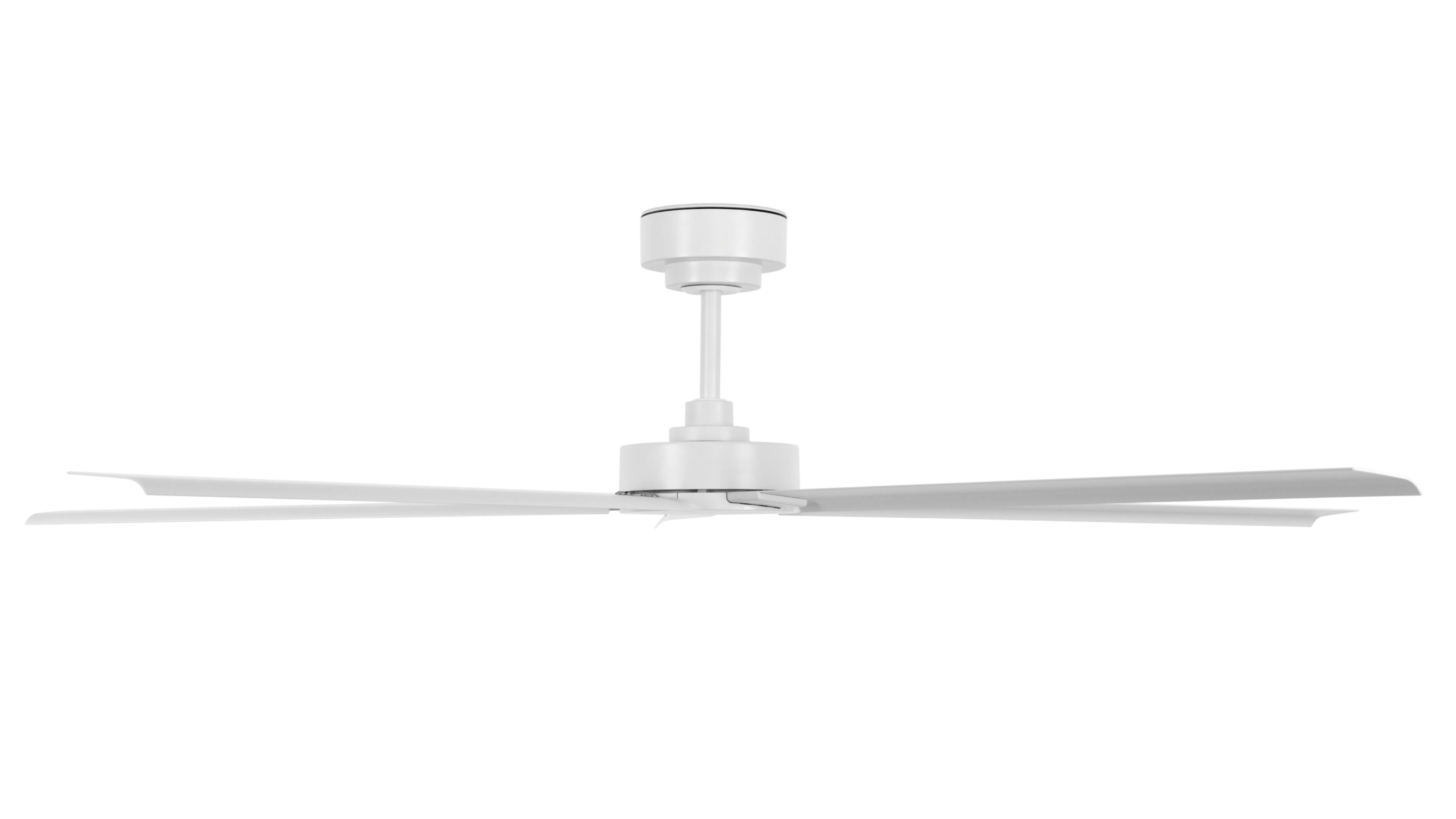 Outdoor Energiespar Deckenventilator Monza Weiß