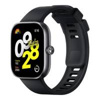 Xiaomi Redmi Watch 4 - Intelligente Uhr mit Riemen - TPU - schwarz - Handgelenkgröße: 135-205 mm - Anzeige 5 cm (1.97"")