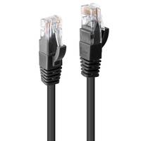 Lindy 48076 Netzwerkkabel Schwarz 0,5 m Cat6 U/UTP (UTP) Kabel Patchkabel RJ45 Cat.6