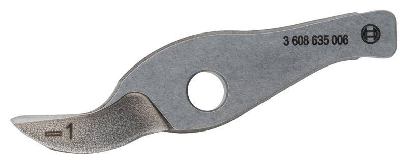 Bosch Power Tools Messer gerade bis 1,0 mm, 2608635407